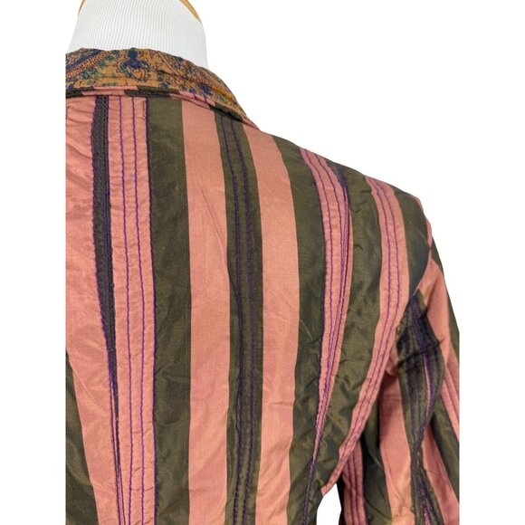 NWT Vtg 90s Solstice Blazer Tiered Skirt Set • Whimsigoth Steampunk Boho Grunge - Picture 14 of 16